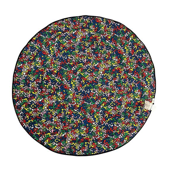 Etta Loves X Keith Haring Organic Cotton Reversible Baby Playmat Modern Art - Picture 6 of 13